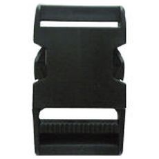 【JA08】金具 Aバックル A38×L73 ブラック