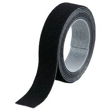 【MKT2015BK】マジックバンド結束テープ 両面 幅20mmX長さ1.5m 黒