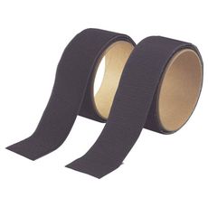 【TMSDBK】マジックテープセット 強粘着 幅50mmX長さ1m 黒