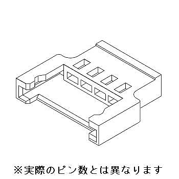 【510060200】2.0mmピッチ 中継用プラグハウジング 極数2(10個入)