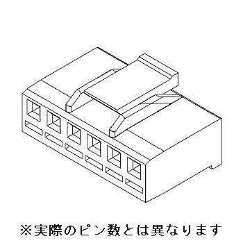 【510670700】3.5mmピッチ 中継用リセプタクルハウジング 極数7(10個入)