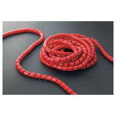 【TSP3R】スパイラルチューブ10m 結束径1.5〜10.0 赤