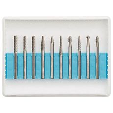【TBA03010S】超硬バーセットAシリーズ 軸3mm 刃径3mm 10本セット