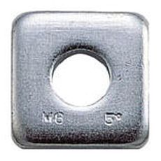 【B550006】テーパーワッシャー ユニクロム サイズM6(1/4) 18個入