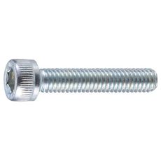【B621030】六角穴付ボルトユニクロ 全ネジ サイズM10X30 15本入