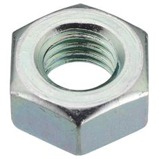 【B7240020】六角ナット1種 三価白 サイズM20X2.5 2個入