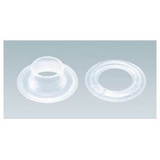 【PTHPJ10】両面ハトメ プラスチック 10mm 20組入