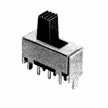 【MFS201N-4-Z】超小形スライドスイッチ 2極(ON-ON)