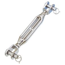 【B1736】ステンレス 枠式ターンバックル 2分