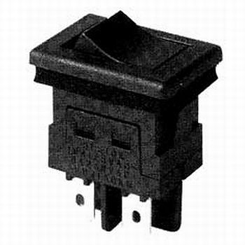 小形ロッカースイッチ ON-OFF はんだ端子 SLE6A-6 フジソク
