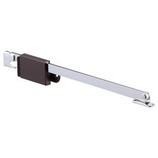【TS55LL】スチール製キャビネットステー 左用 全長223mm