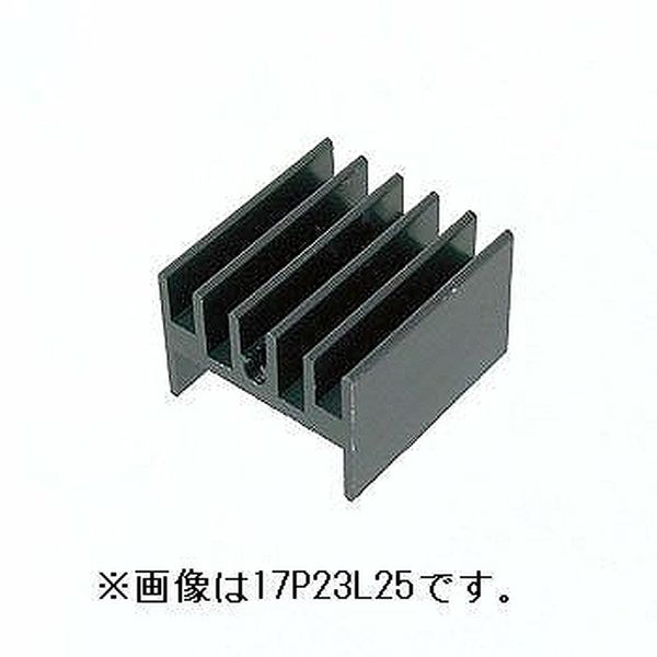 【17P23L40BA】Pシリーズ TO-220 TO-3P用小型ヒートシンク