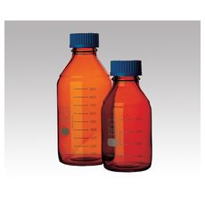 【1-1961-02】ねじ口びん 茶褐色 50ml GL-32A