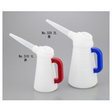 【1-2388-01】ポリジョッキー No.310 1L 赤