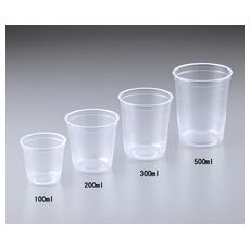【1-2957-01】ディスポカッププレミアムクリア100ml