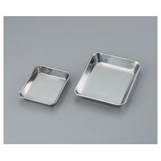 【1-4534-02】ステンレス角型バット キャビネ