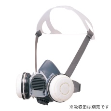 【GM81S(M)】防毒マスク(低濃度用0.1%以下)Mサイズ