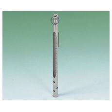【1-606-01】金属ケース入り棒状温度計-20～50℃