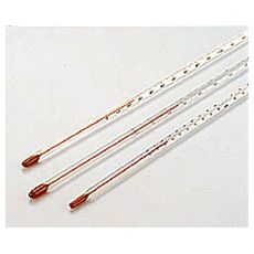 【1-610-02】赤液棒状温度計 -80～+50℃