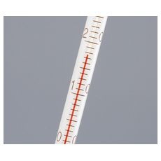 【1-610-14】赤液棒状温度計 0～+100℃