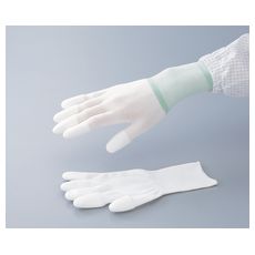 【1-7175-02】APロングPUコートナイロン手袋 パームL