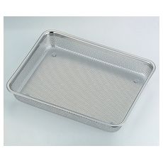 【1-7471-02】ステンレスメッシュバット 18枚取