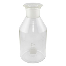 【211857307】試薬瓶(広口・栓付き)(デュラン(R)) 白 5000mL