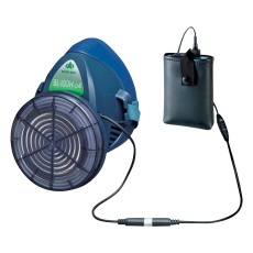 【BL-100H-05】電動ファン付き呼吸用保護具 石綿用 電池・充電器付き