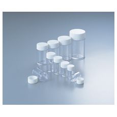 【4-1024-06】スチロールねじ瓶 No.6 50入