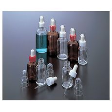 【4-3022-05】スポイト瓶(丸型)RS-60褐色