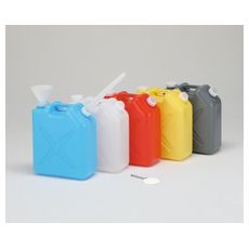 【5-085-02】廃液回収容器 青 20L(ロート付)