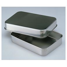 【5-173-13】ステン蓋付バット No.6