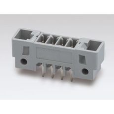 【SL-4000-AWJV-2PGY】2ピース型スクリューレス端子台(基板用レセプタクル ストレート)3.81mmピッチ 5A 300V 2極