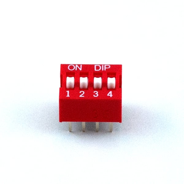 【DS-04-V】DIPスイッチ 4極
