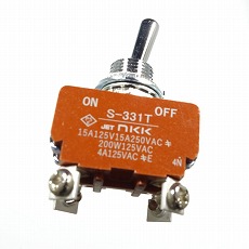 【S-331T】小形トグルスイッチ ON-OFF