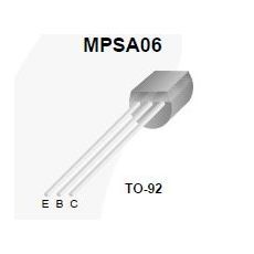 【MPSA06】【在庫処分セール】Central Semiconductor MPSA06 PBFREE