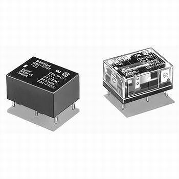 【G6C-1114P-US-DC12V】パワーリレー プラスチック・シール形 1a接点 DC12V