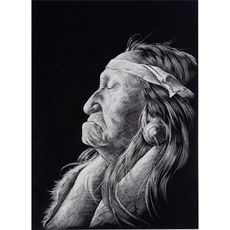 【13245】スクラッチボード シルバー