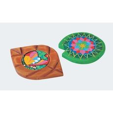 【13517】モザイクコースター(2枚組)