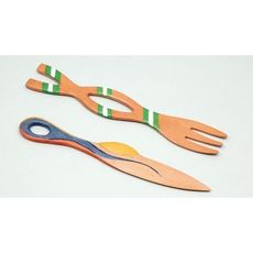 【13525】ペーパーナイフB(ケヤキ材)