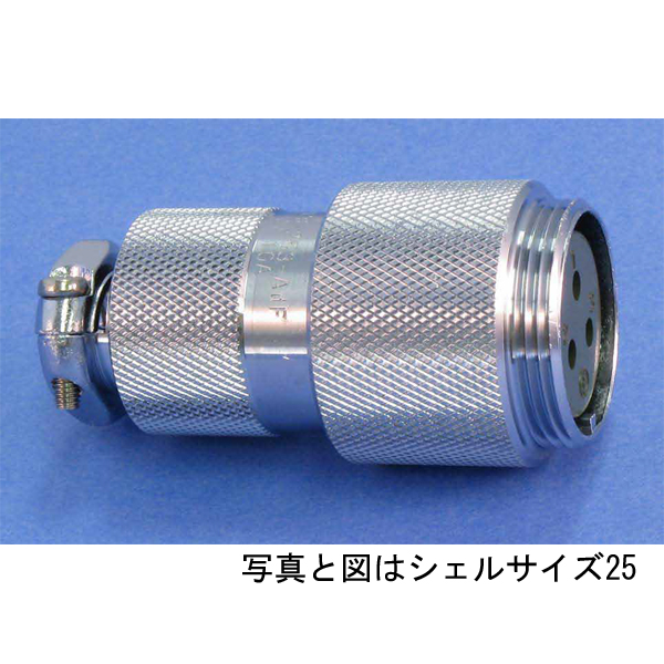 【NCS-253-AdF】NCSアダプター(シェルφ25・3極)