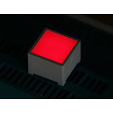 【104990097】15*15mm LED Square - Red