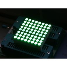 【104990125】38mm 8x8 square matrix LED - Green Common Anode
