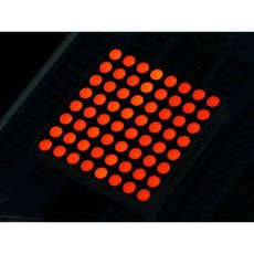 【104990138】32mm 8x8 Square Matrix LED - Red Common Anode