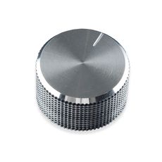 【COM-10001】Silver Metal Knob - 14x24mm