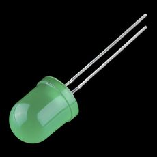 【COM-10633】Diffused LED - Green 10mm