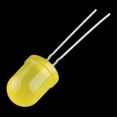 【COM-10634】Diffused LED - Yellow 10mm