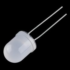 【COM-11121】Diffused LED - White 10mm