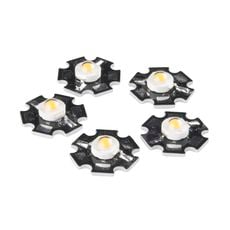 【COM-13104】LED - 3W Aluminum PCB(5 Pack、 Warm White)