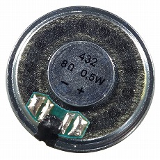【S36G04K-3】スピーカー 36mm 0.5W 8Ω